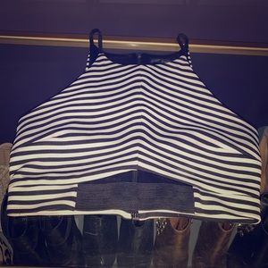 Striped crop top